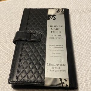 ie business card folio New